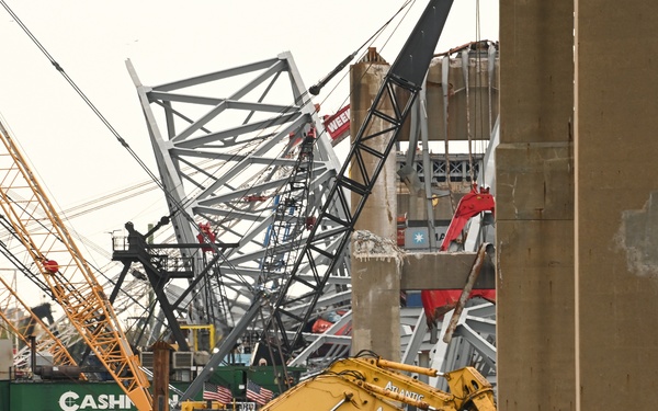 Key Bridge Response 2024 Operations Continue in Baltimore, Maryland