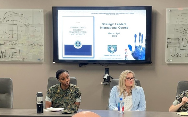 Empowering Leadership:  NAVSCIATTS Strategic Leaders Course supporting Women, Peace, and Security Principles