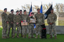 K9 Kennel Ribbon Cutting Ceremony and K9 Retirement