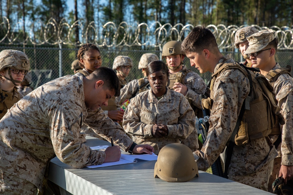 Camp Johnson participates in Exercise Montford Shield