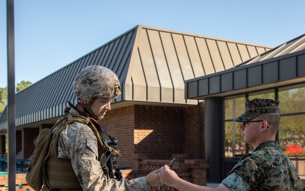 Camp Johnson participates in Exercise Montford Shield
