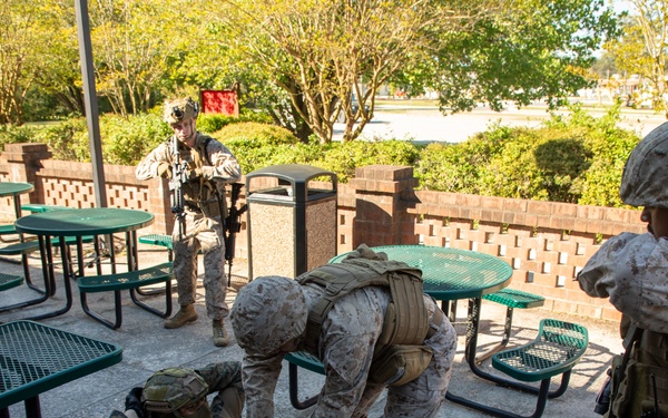 Camp Johnson participates in Exercise Montford Shield
