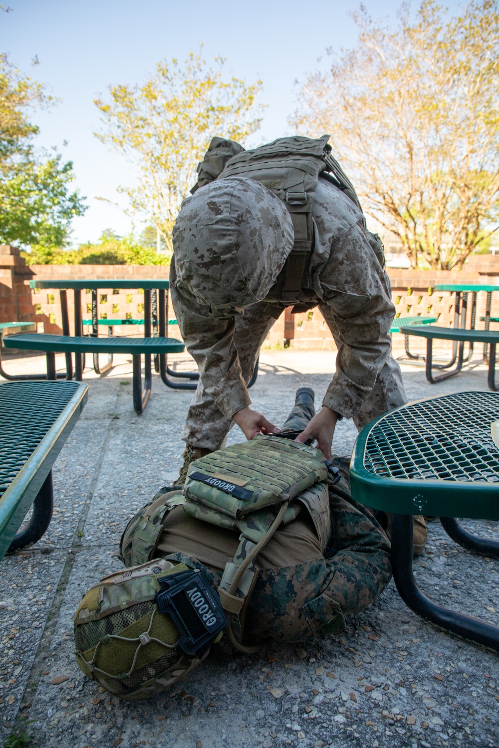 Camp Johnson participates in Exercise Montford Shield