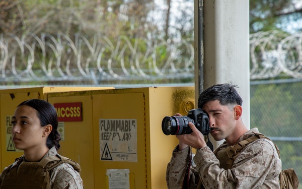 Camp Johnson participates in Exercise Montford Shield