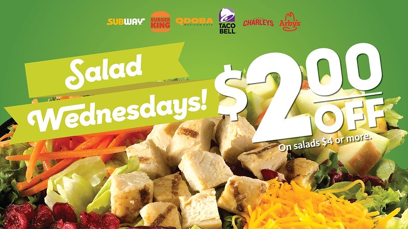 Exchange Diners Can Add Some Green to Their Diets and Wallets with Salad Wednesdays