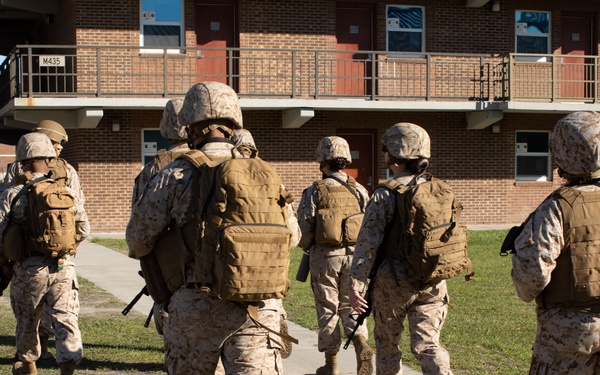 Camp Johnson participates in Exercise Montford Shield