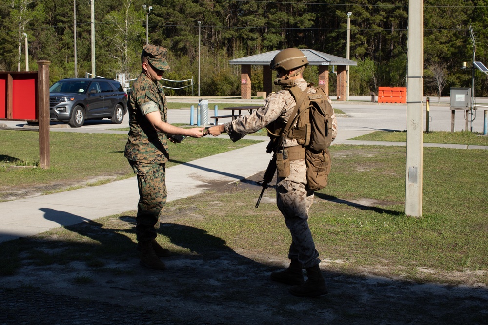 Camp Johnson participates in Exercise Montford Shield