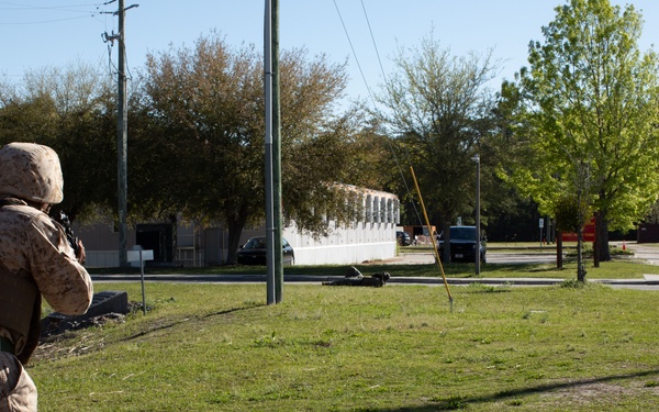 Camp Johnson participates in Exercise Montford Shield