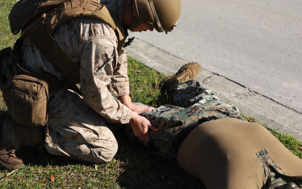 Camp Johnson participates in Exercise Montford Shield