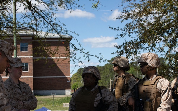 Camp Johnson participates in Exercise Montford Shield