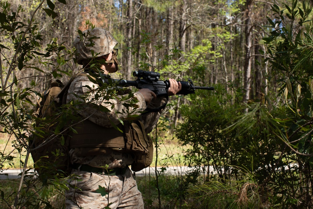 Camp Johnson participates in Exercise Montford Shield