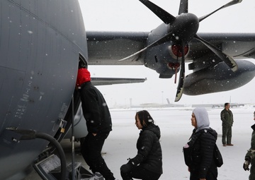 Expanding horizons: Kusilvak Career Academy students tour Air National Guard facilities