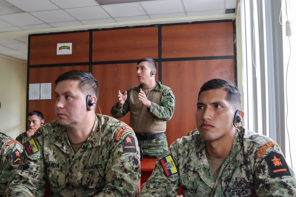 Kentucky Guardsmen, Ecuador's special forces unite in urban warfare exchange