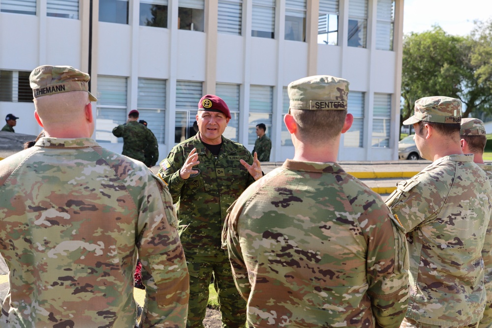 Kentucky Guardsmen, Ecuador's special forces unite in urban warfare exchange