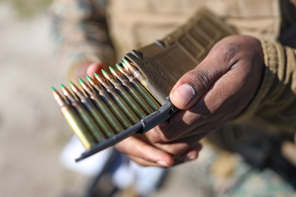 Distribution Support Battalion Conducts Combat Marksmanship Program Range