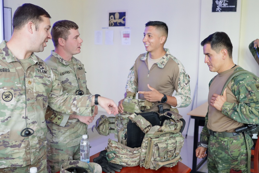 Kentucky Guardsmen, Ecuador's special forces unite in urban warfare exchange