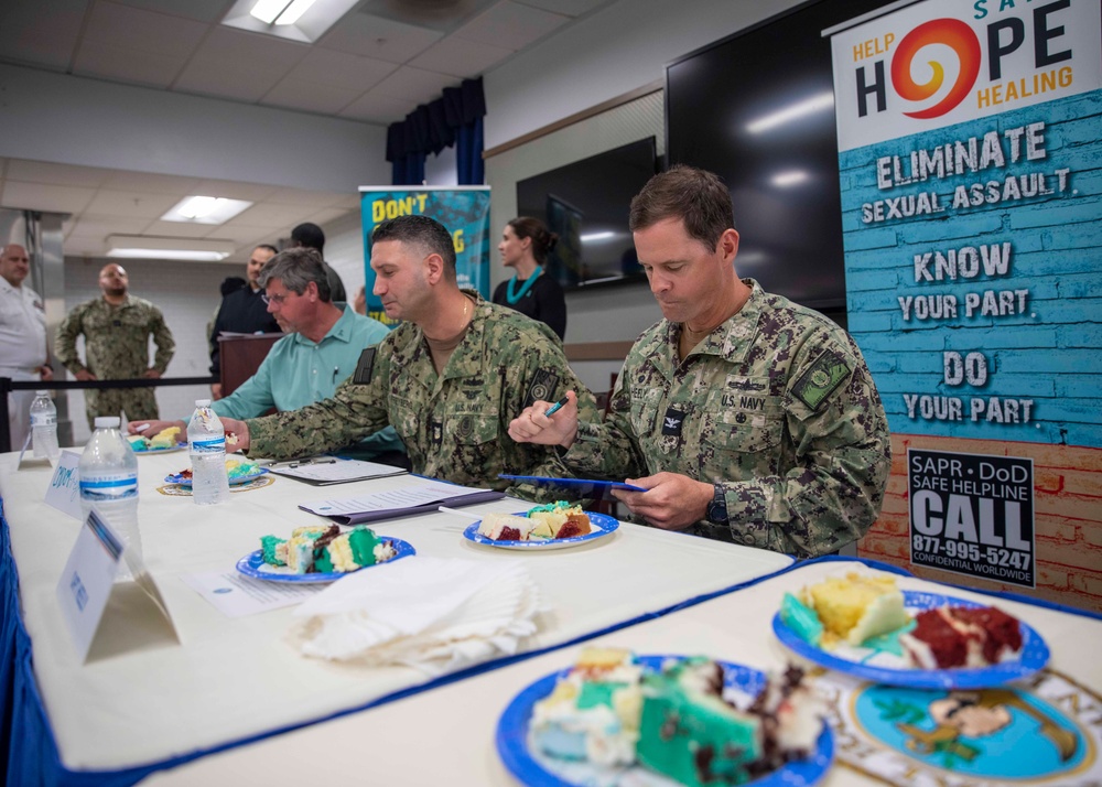 Makin Island Participates in SAPR Cake Bakeoff