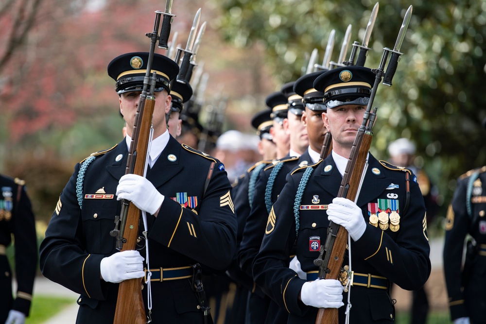 Japanese Prime Minister Fumio Kishida Visits Arlington National Cemetery