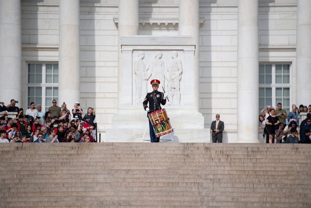 Japanese Prime Minister Fumio Kishida Visits Arlington National Cemetery