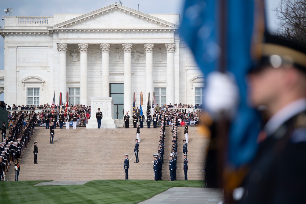 Japanese Prime Minister Fumio Kishida Visits Arlington National Cemetery