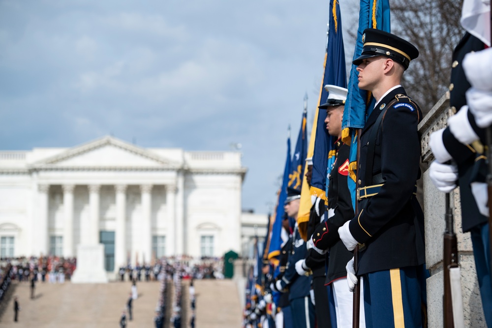 Japanese Prime Minister Fumio Kishida Visits Arlington National Cemetery