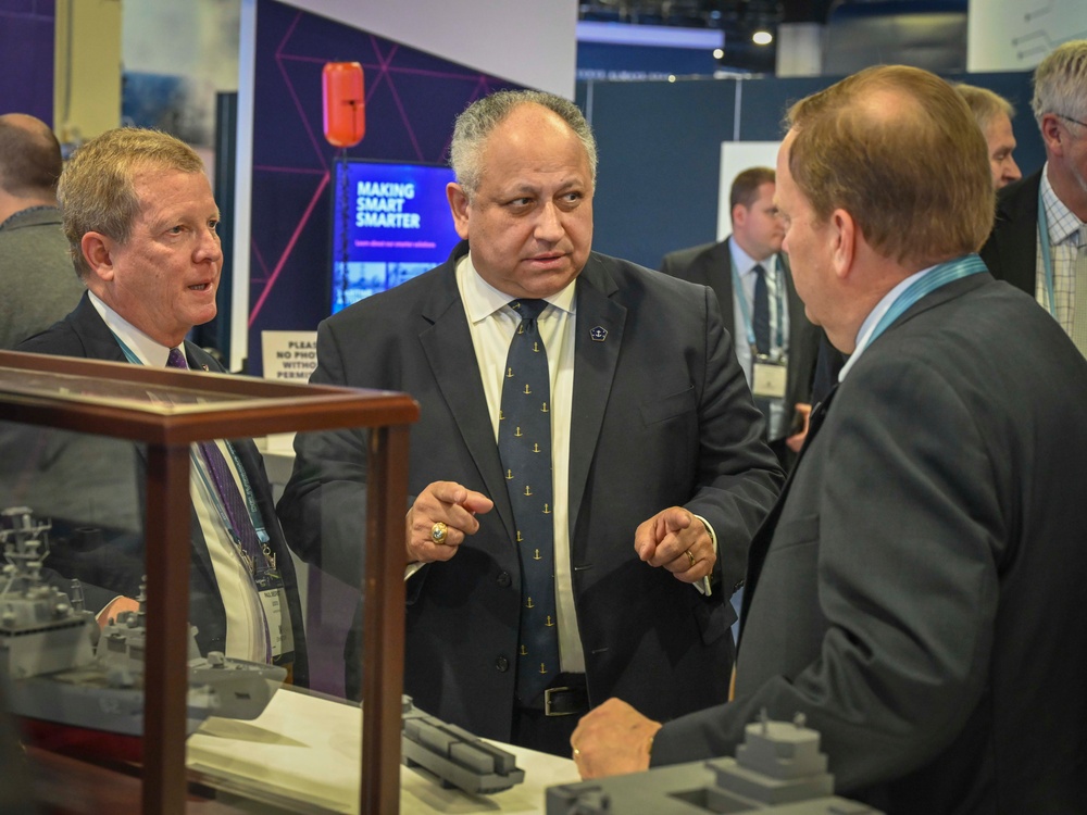 SECNAV Del Toro Attended Navy League Sea-Air &amp; Space 2024