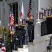 U.S. Soldiers rehearse an Armed Forces Full Honor Arrival Ceremony at The White House