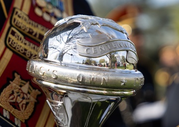 U.S. Soldiers rehearse an Armed Forces Full Honor Arrival Ceremony at The White House