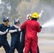 Aviation Boatswain's Mates (Handling) Practice Firefighting