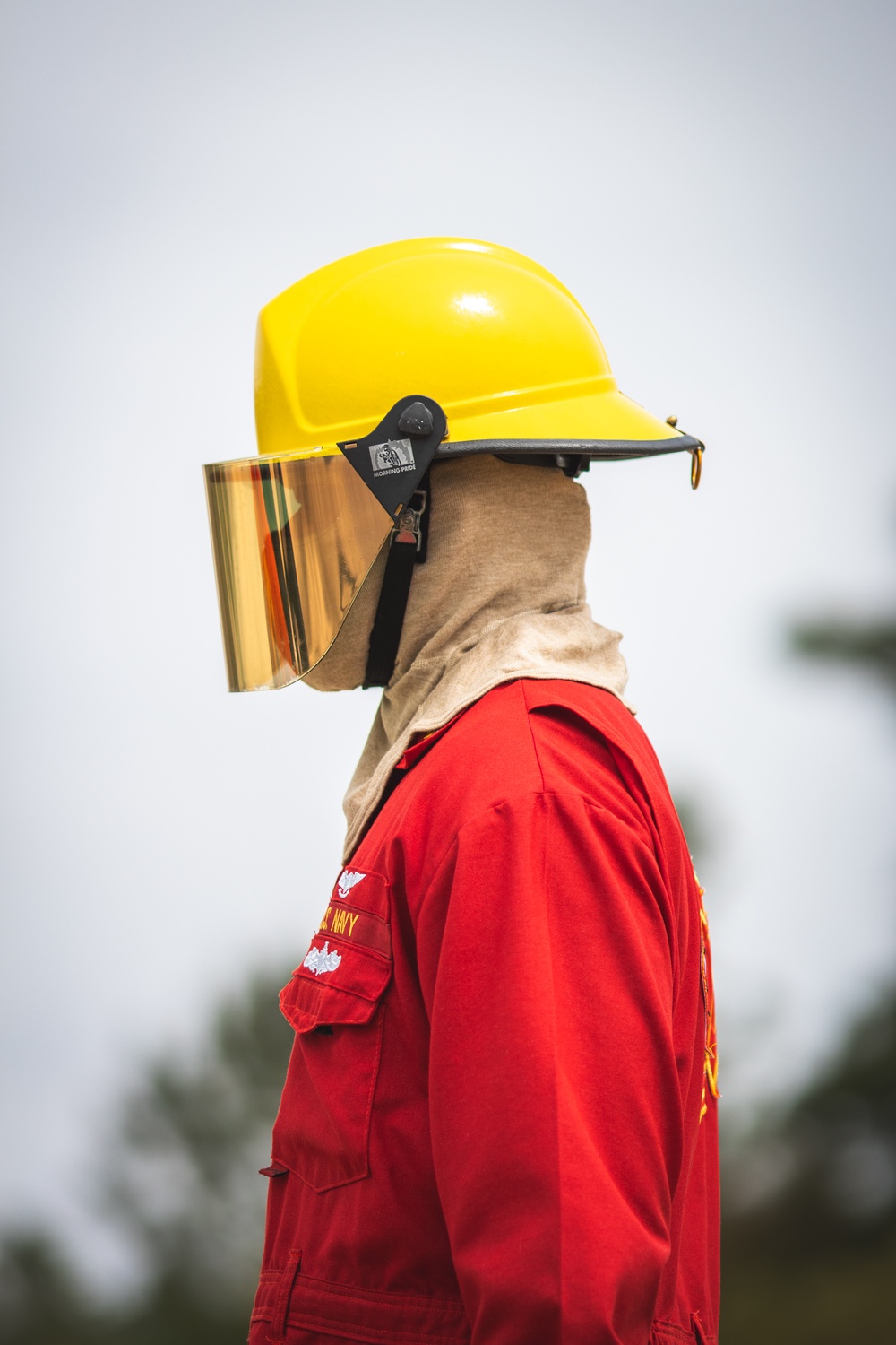 Aviation Boatswain's Mates (Handling) Practice Firefighting