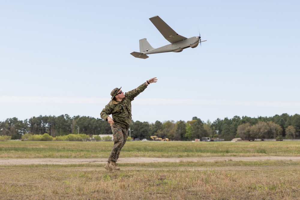 Small Unmanned Aerial Systems School executes tactical flight exercise