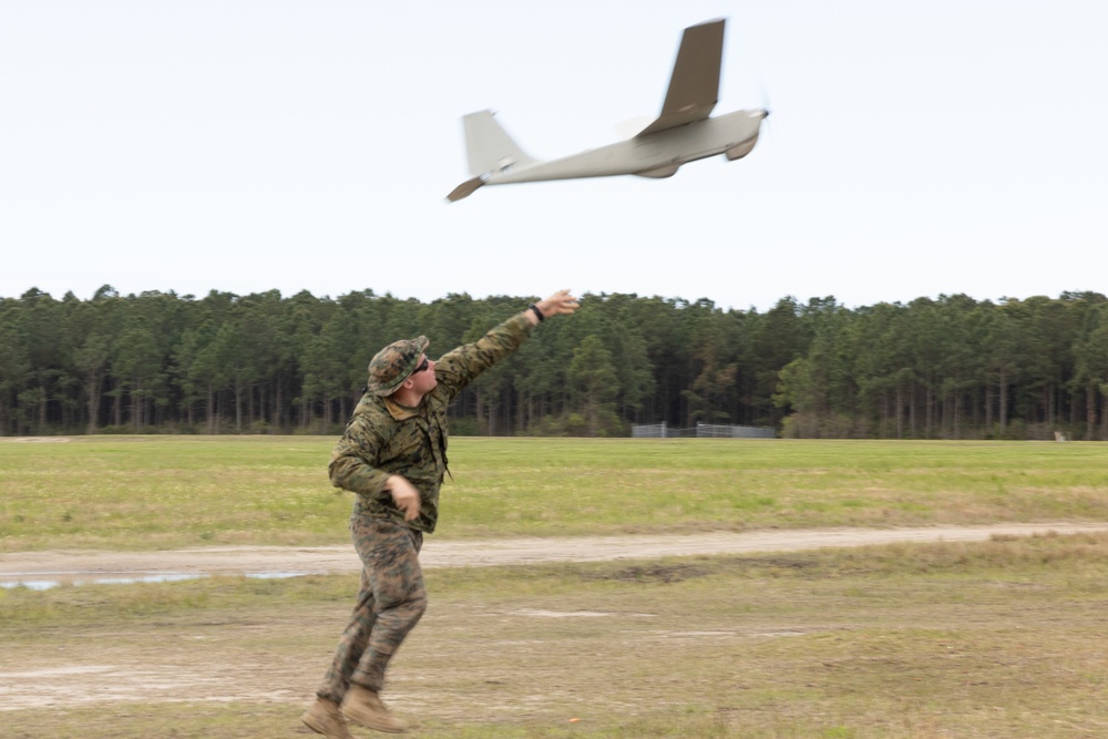 Small Unmanned Aerial Systems School executes tactical flight exercise