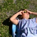 Military children view solar eclipse at MacDill AFB
