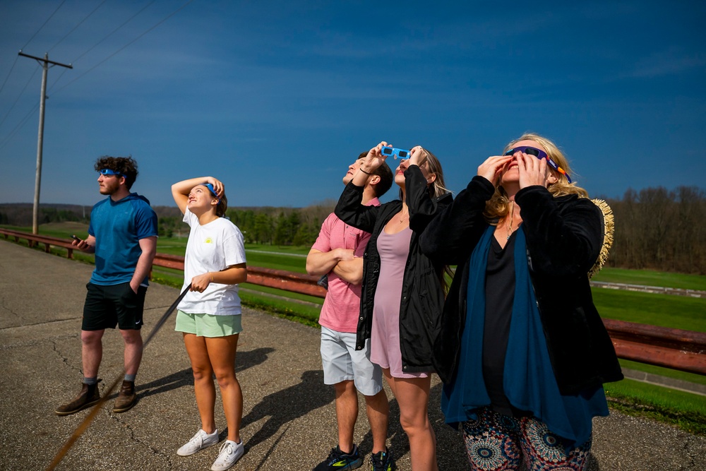 Total solar eclipse draws visitors to multiple reservoirs across Pittsburgh District for historic sighting