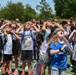 Military children view solar eclipse at MacDill AFB