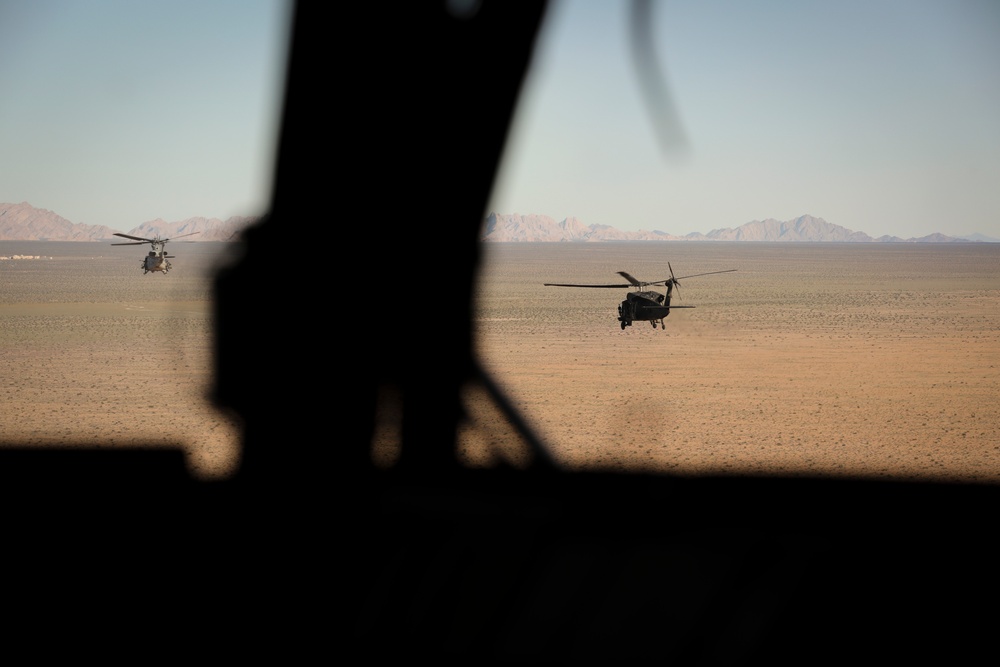 Alaska Army National Guard aviators take flight at Marine Corps Weapons Training Instructor Course