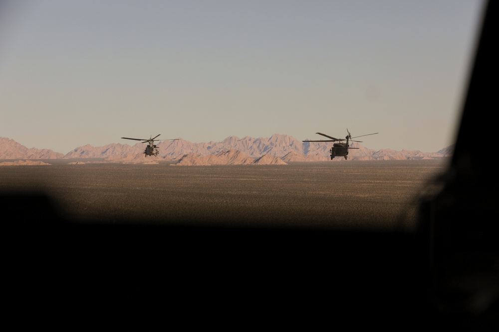 Alaska Army National Guard aviators take flight at Marine Corps Weapons Training Instructor Course