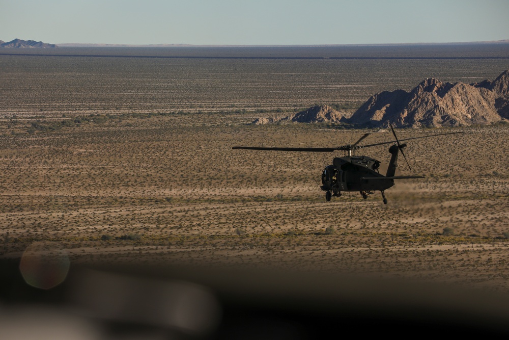 Alaska Army National Guard aviators take flight at Marine Corps Weapons Training Instructor Course