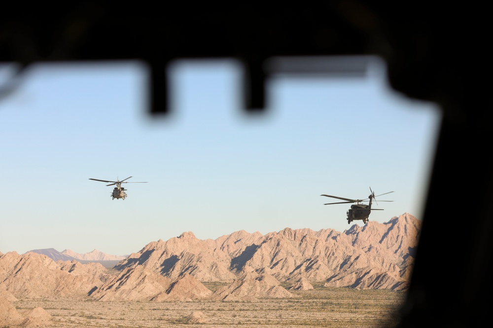 Alaska Army National Guard aviators take flight at Marine Corps Weapons Training Instructor Course