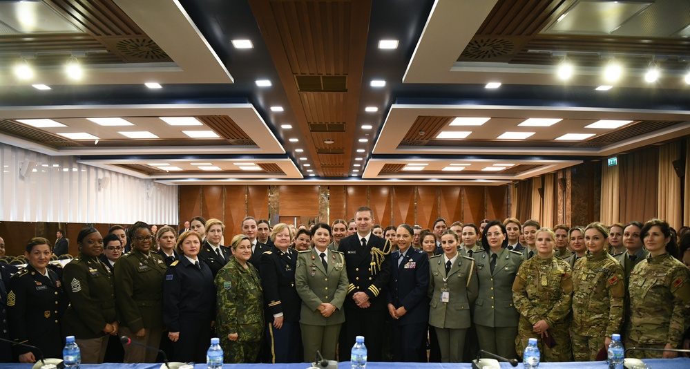 Albanian Armed Forces and New Jersey Guard SPP International Women’s Day Event