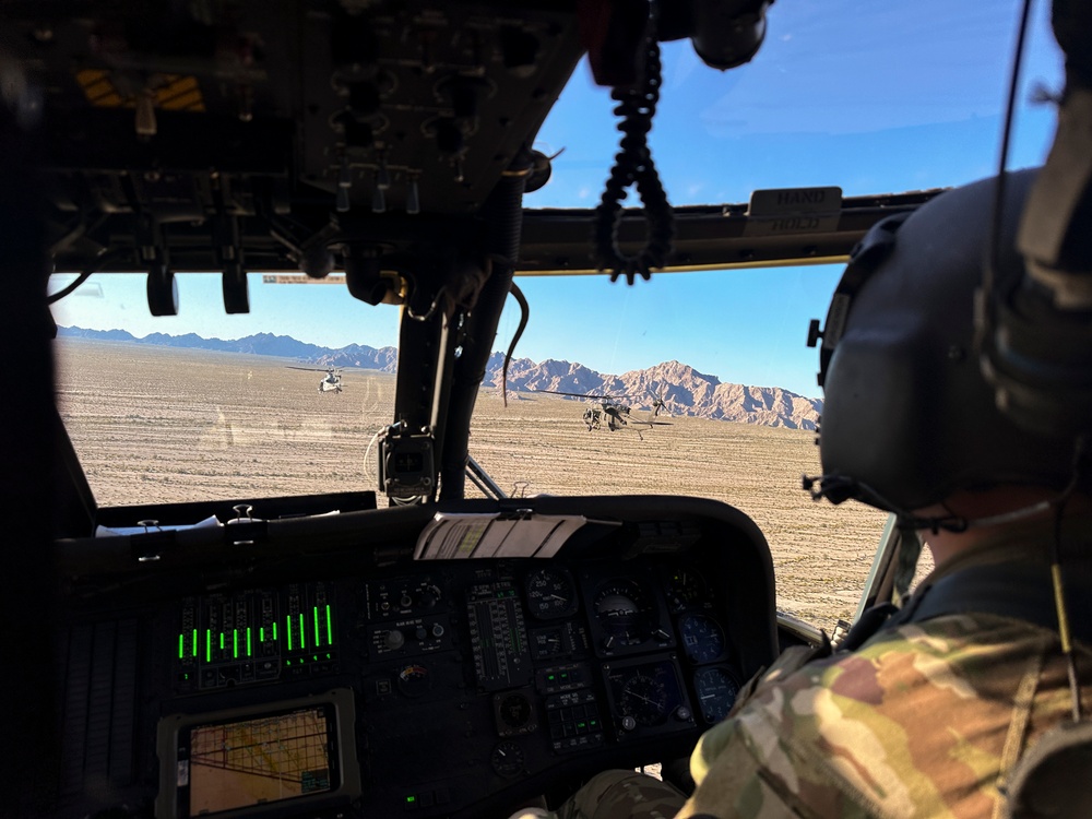 Alaska Army National Guard aviators take flight at Marine Corps Weapons Training Instructor Course