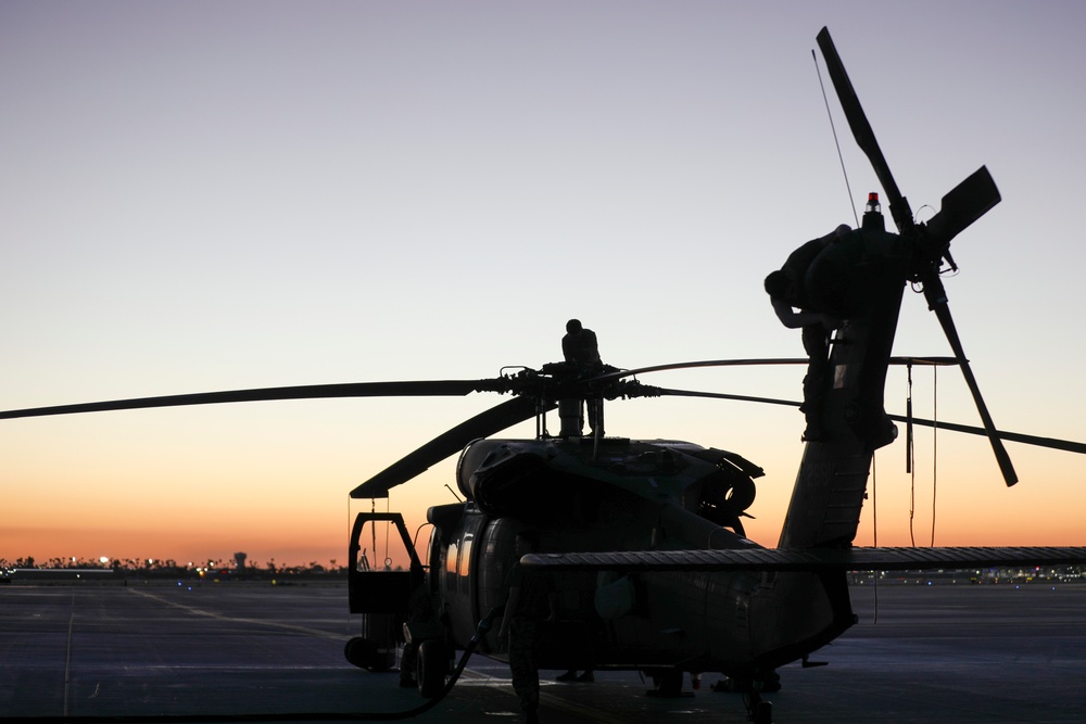 Alaska Army National Guard aviators take flight at Marine Corps Weapons Training Instructor Course