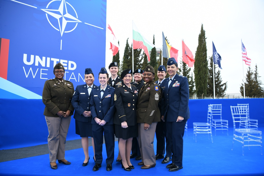 Albanian Armed Forces and New Jersey Guard SPP International Women’s Day Event