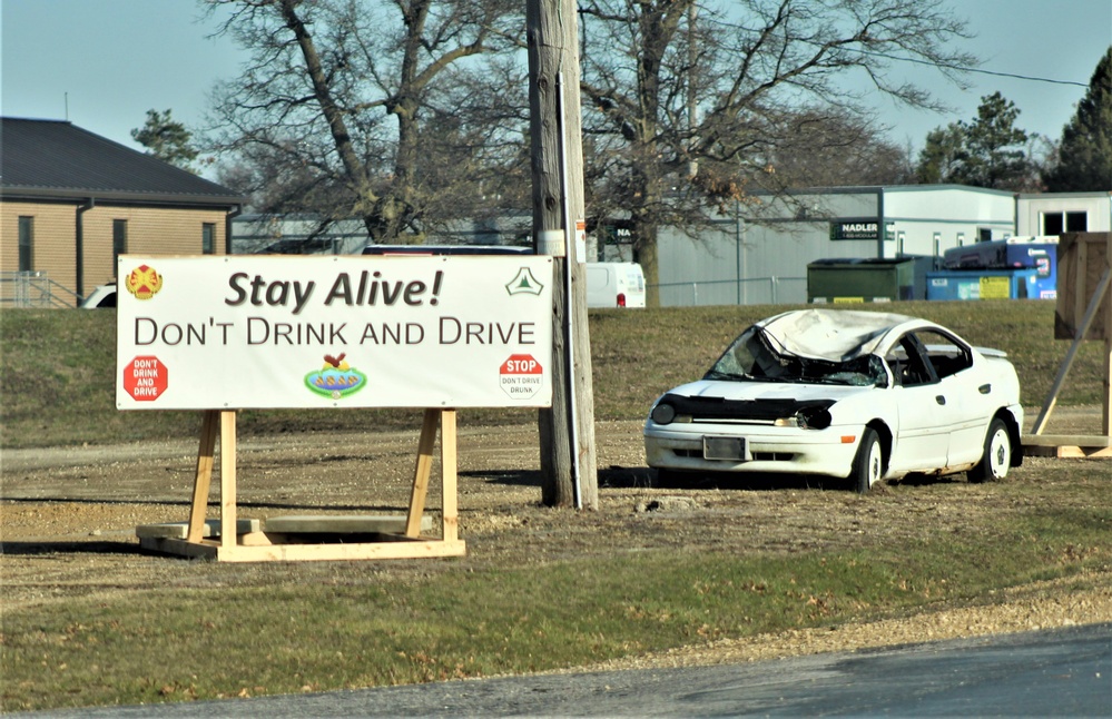 Fort McCoy observes Alcohol Awareness Month with special display