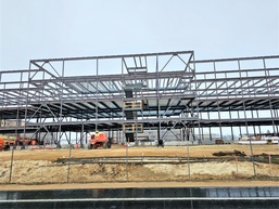 April 2024 barracks construction operations at Fort McCoy