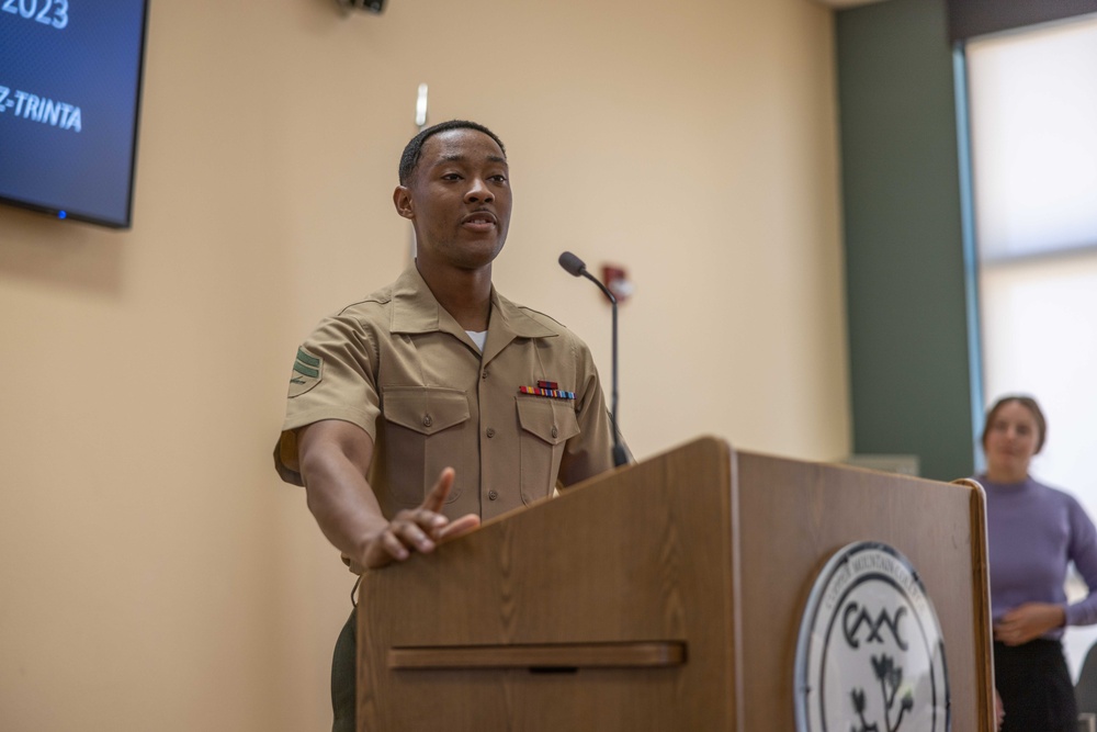 ASYMCA hosts luncheon for Service Members of the Quarter
