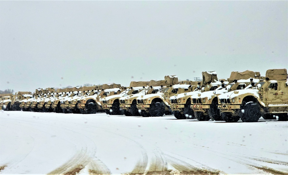 April 2024 training operations at Fort McCoy