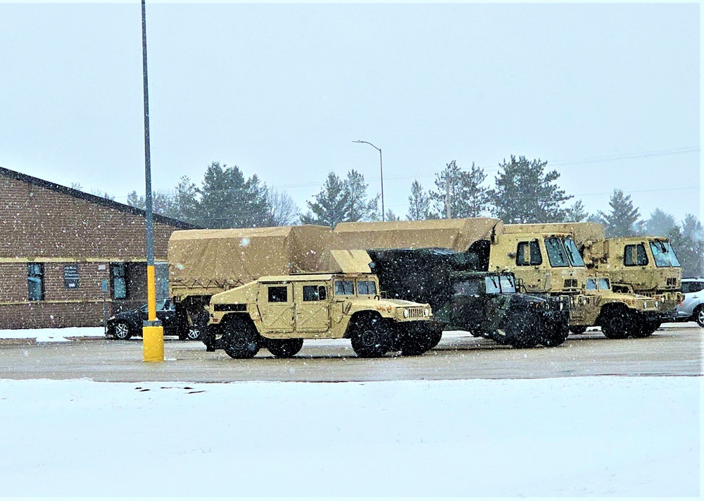 April 2024 training operations at Fort McCoy