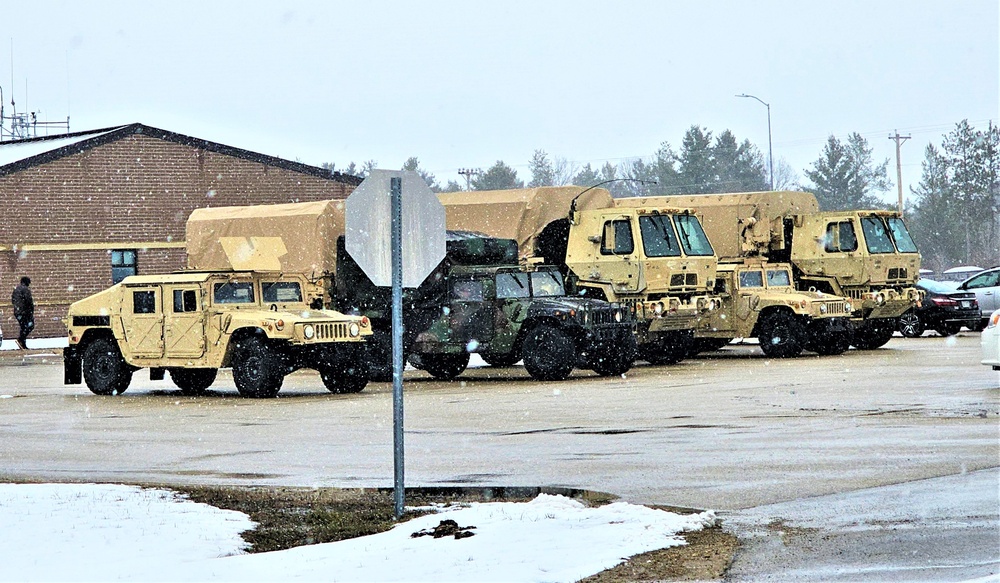 April 2024 training operations at Fort McCoy