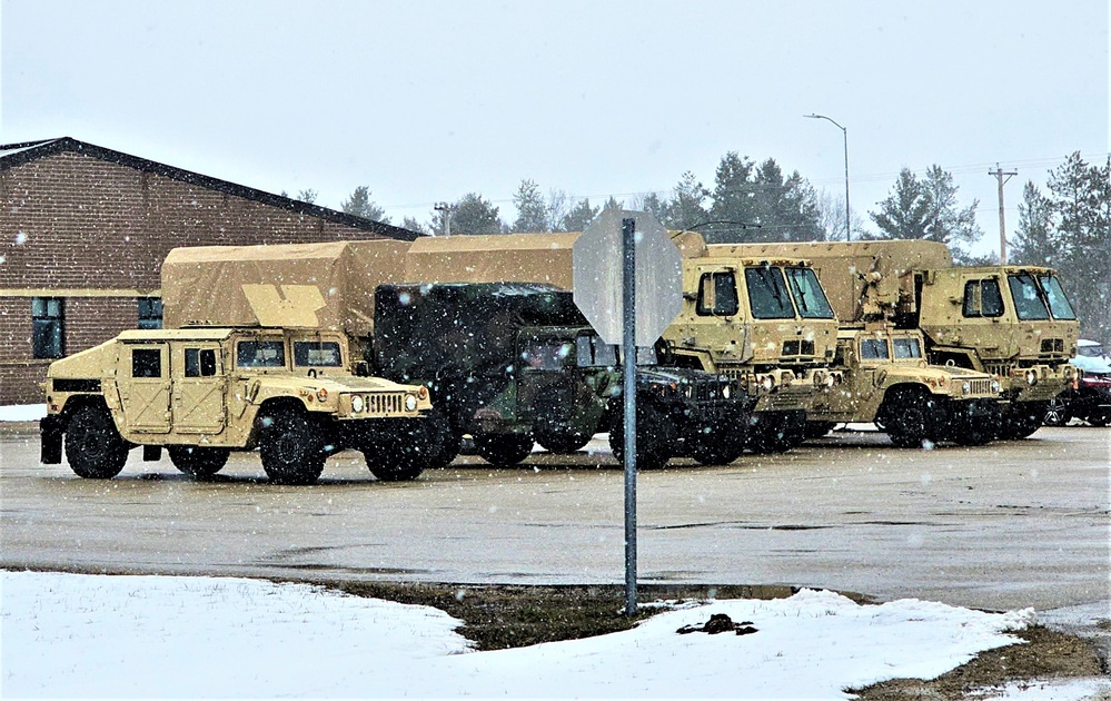 April 2024 training operations at Fort McCoy